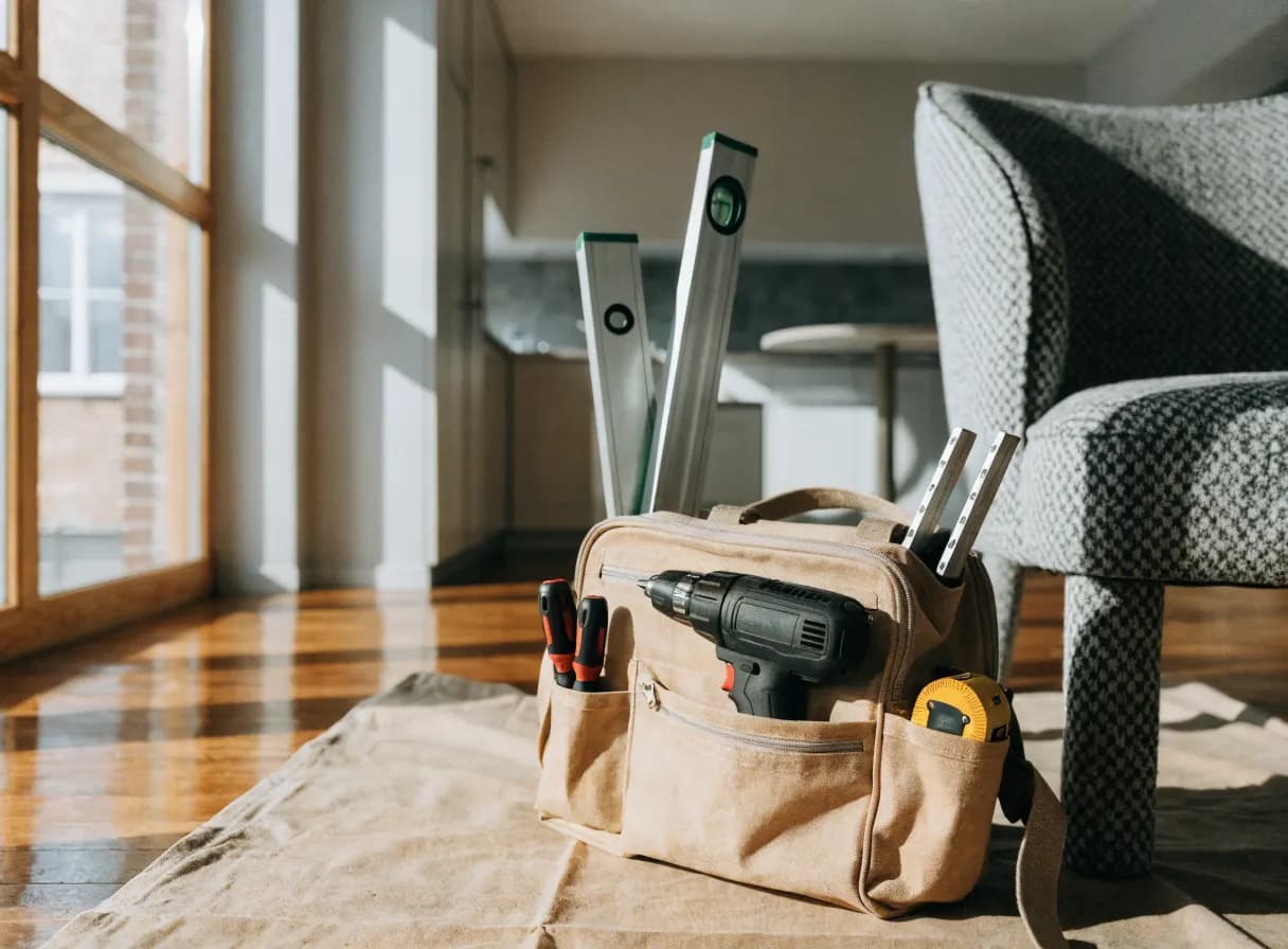 Boise Handyman Co repair work in progress at a Treasure Valley home